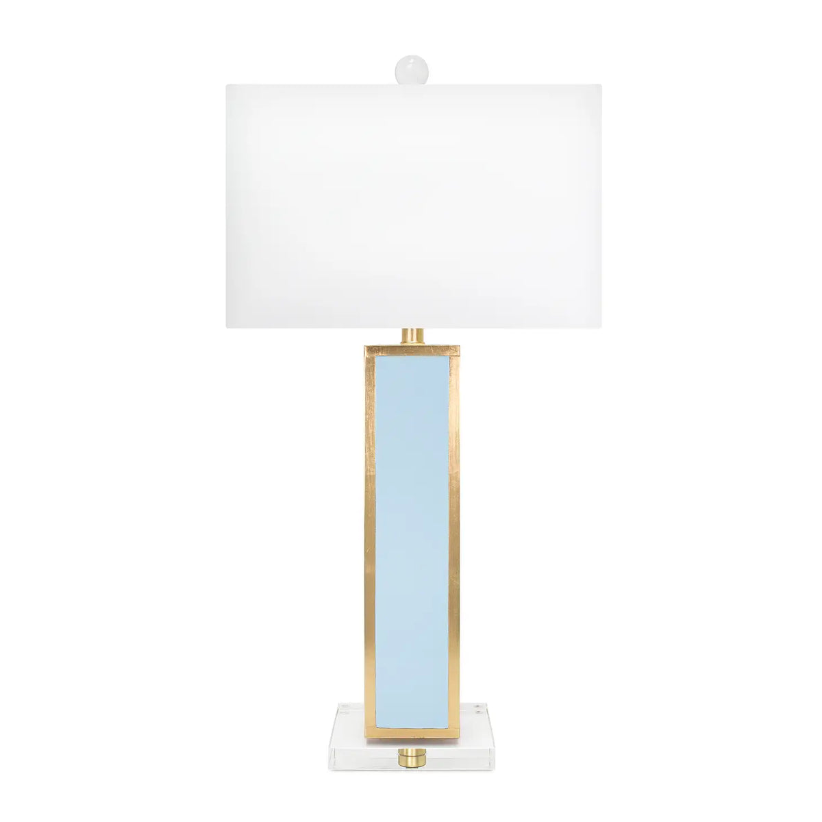 Blair Table Lamp Blue / Gold