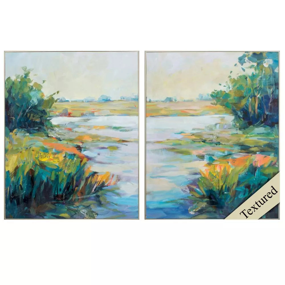 Colorful Marsh Set of Two